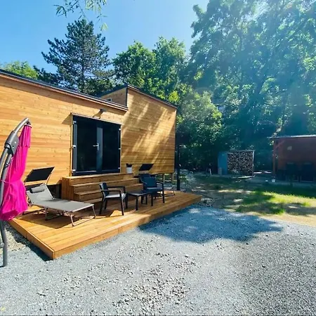 Glamping Paradise With Wellness Dolni Brezany Exterior photo